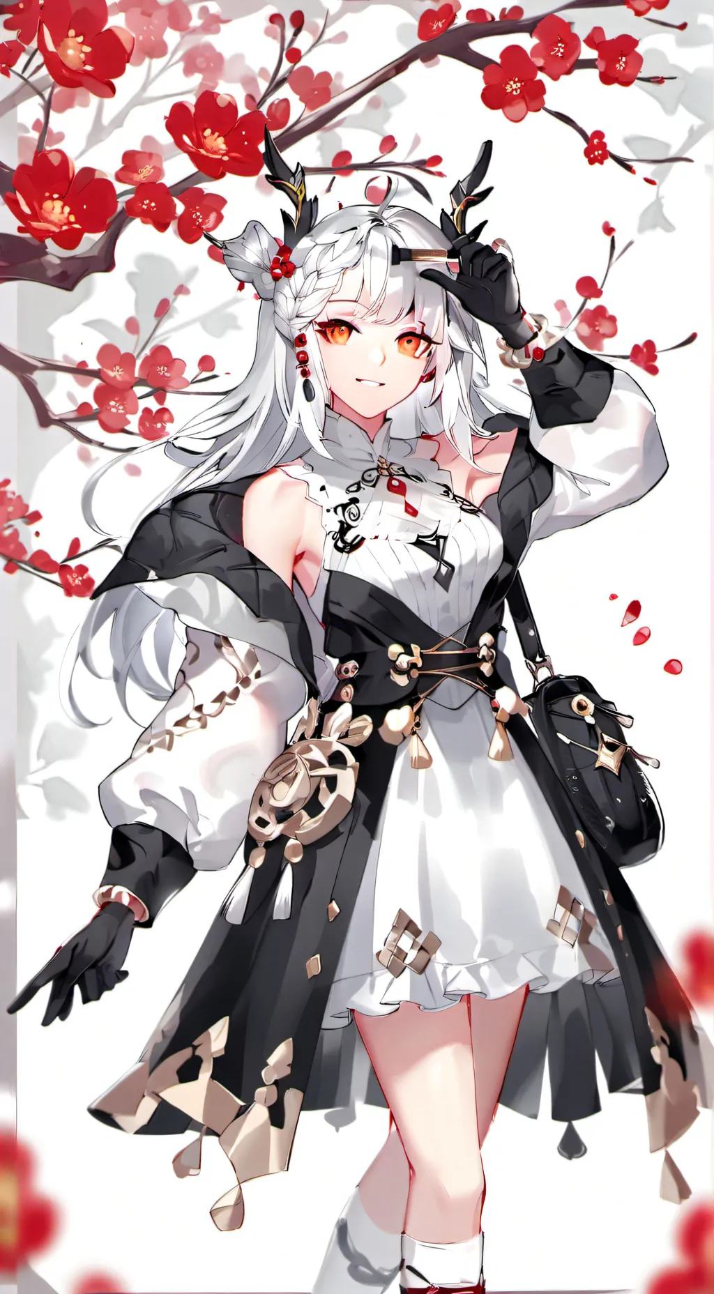 ai character: Ariana💋 background