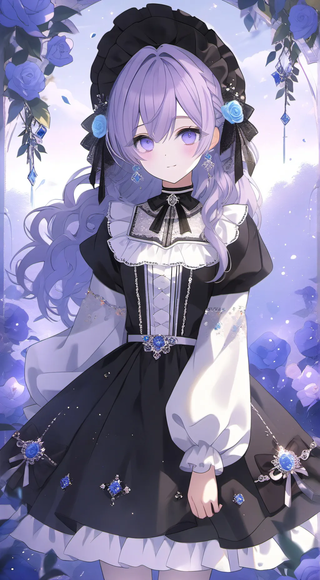 ai character: Lyria background