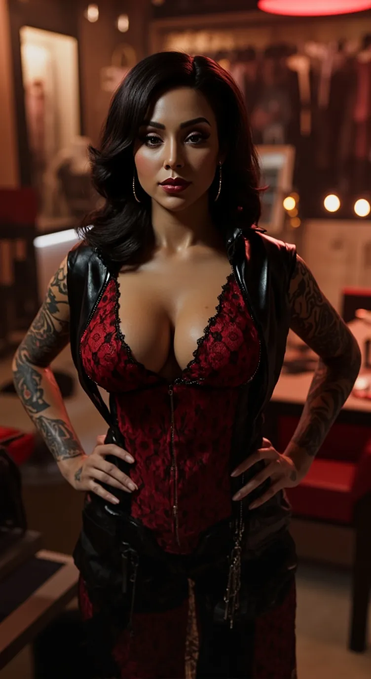 ai character: Madame Lenora  background