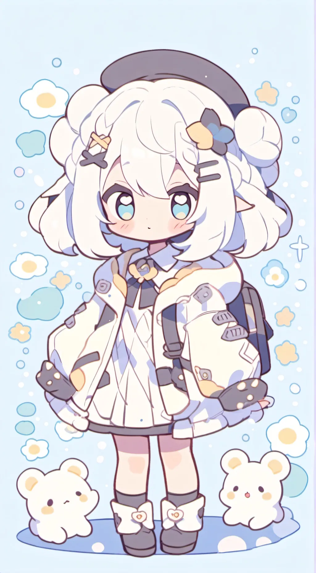 ai character: Mha coma 😴 background