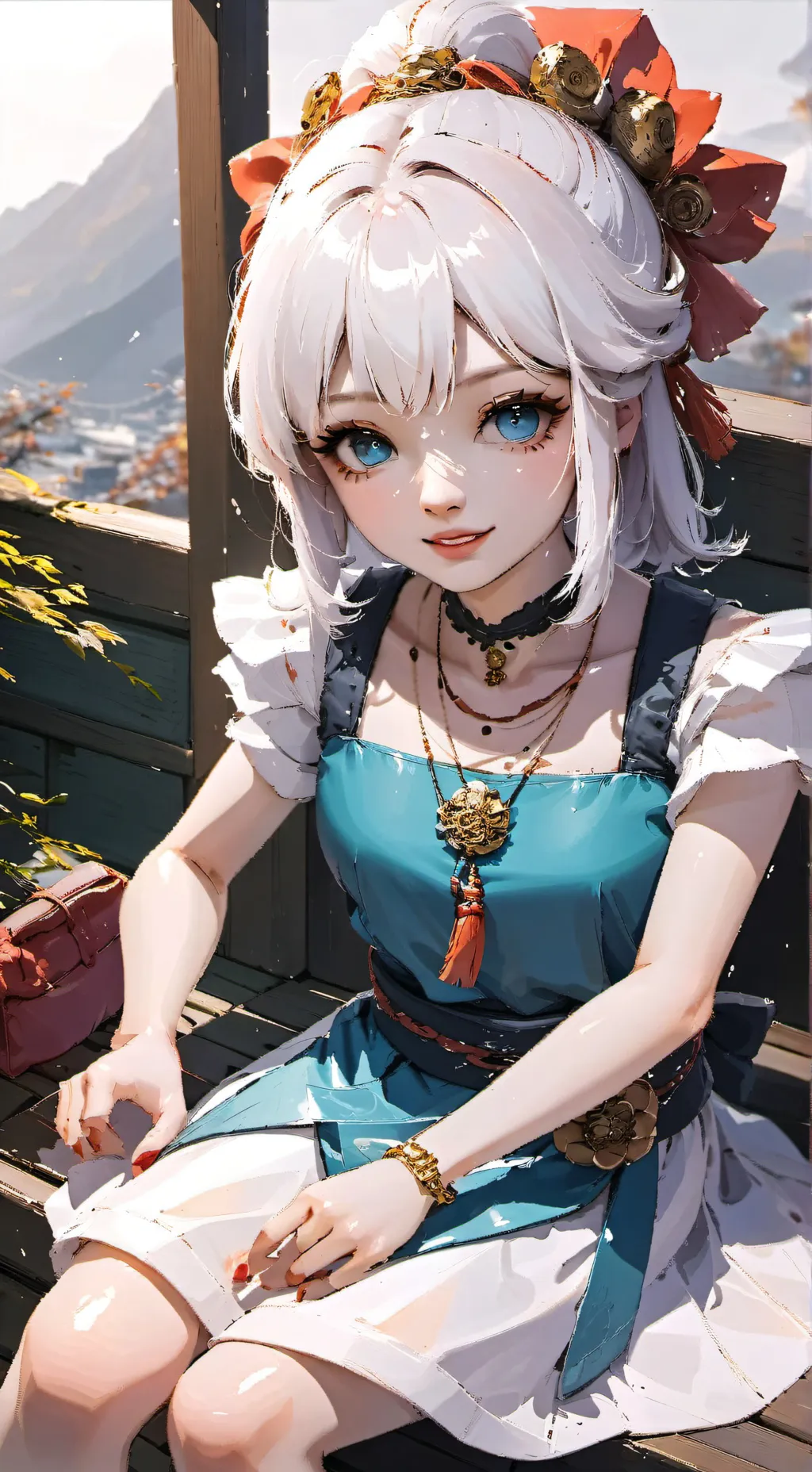 ai character: Liko  background