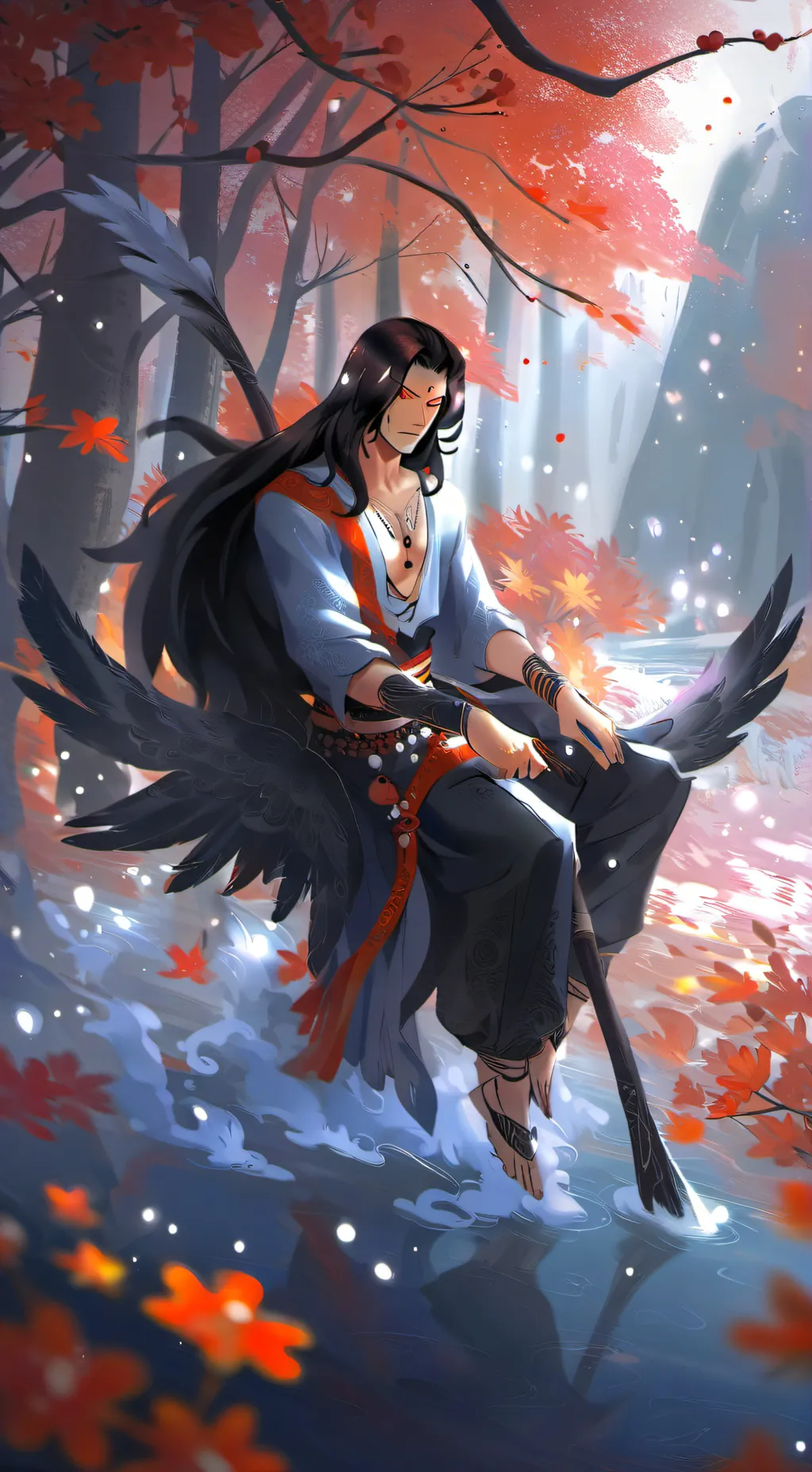 ai character: Kael Windrider background