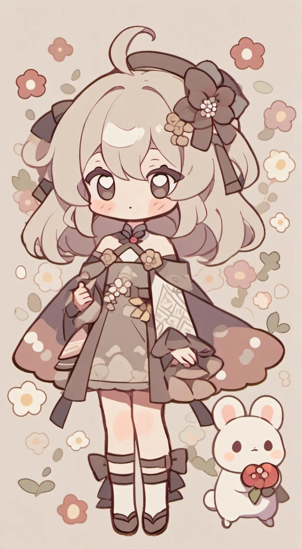 ai character: 鱼鱼 background