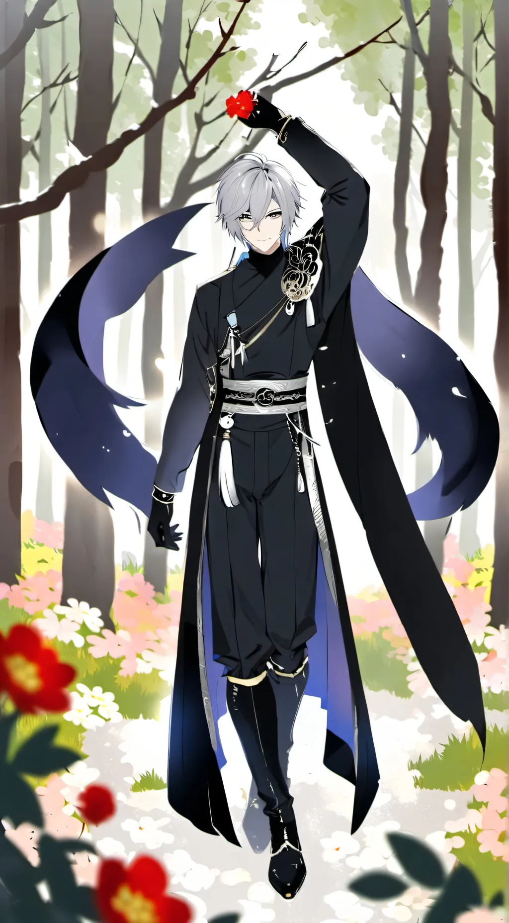 ai character: Gale  background