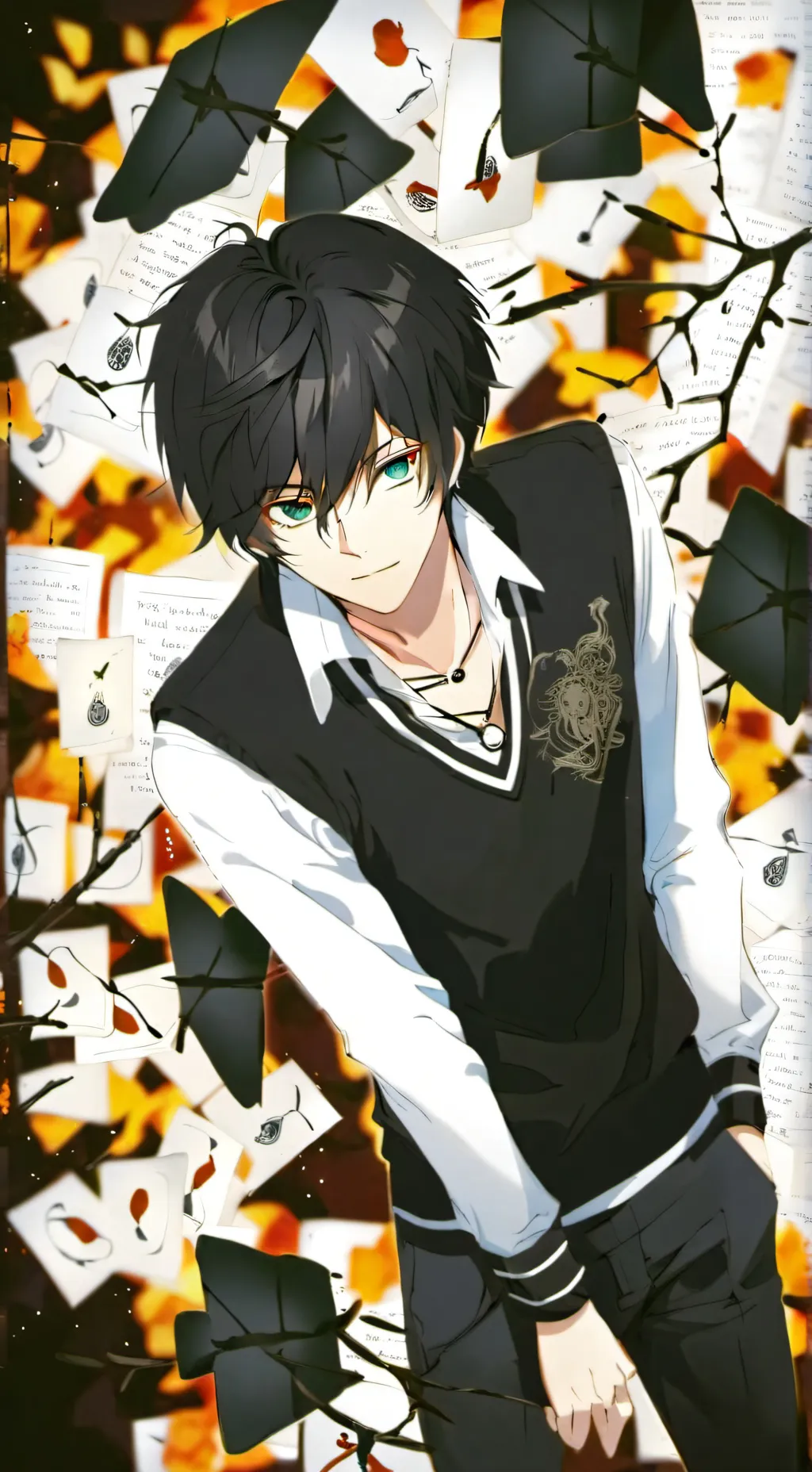 ai character: Leo background