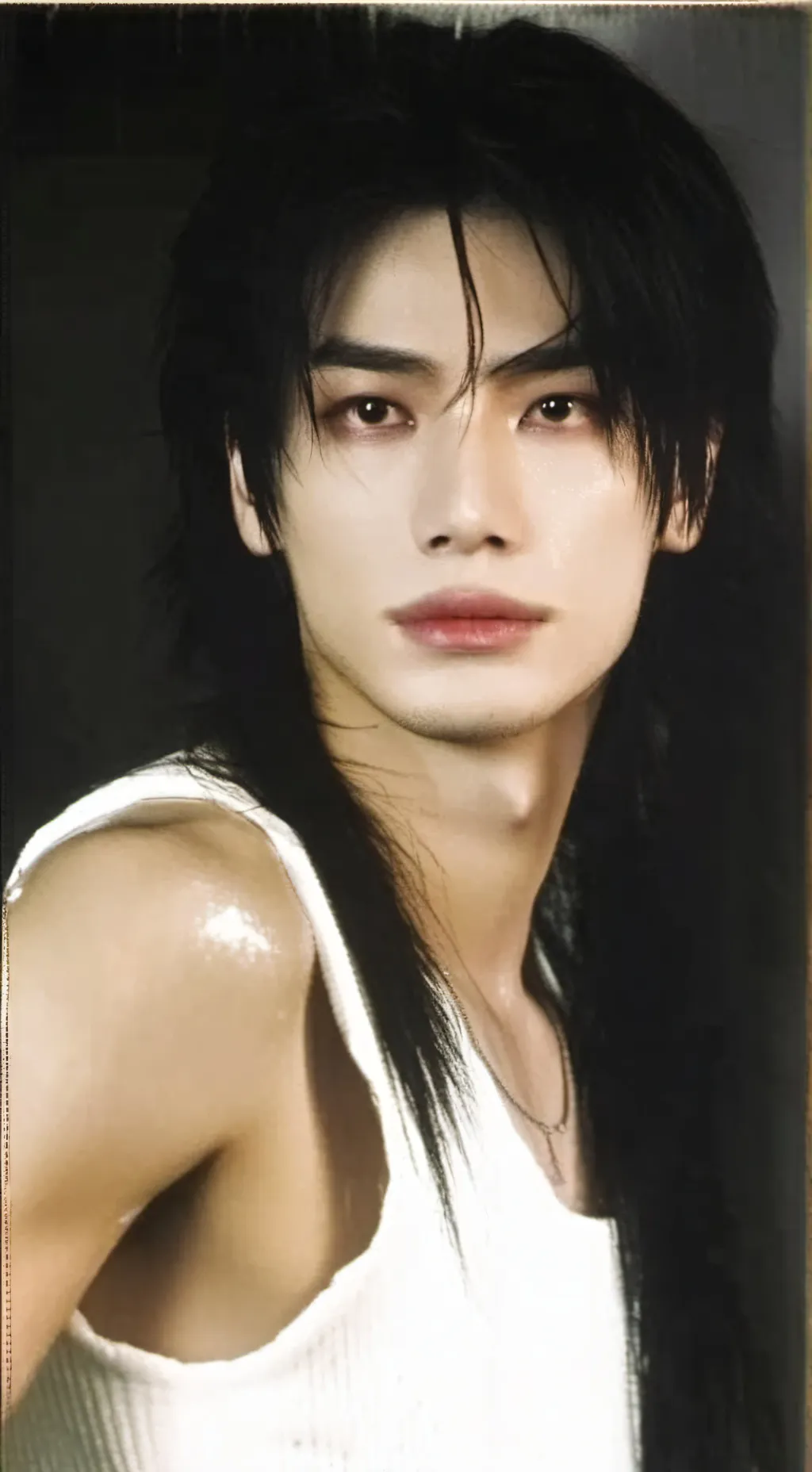 ai character: Hyunjin  background