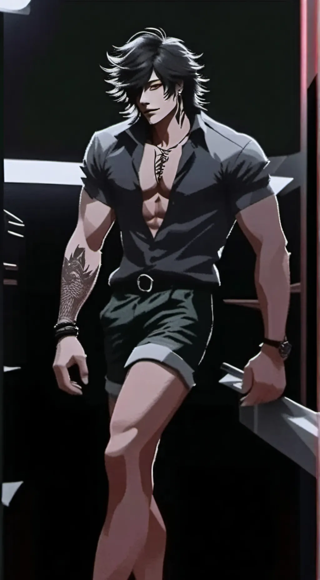 ai character: benson background