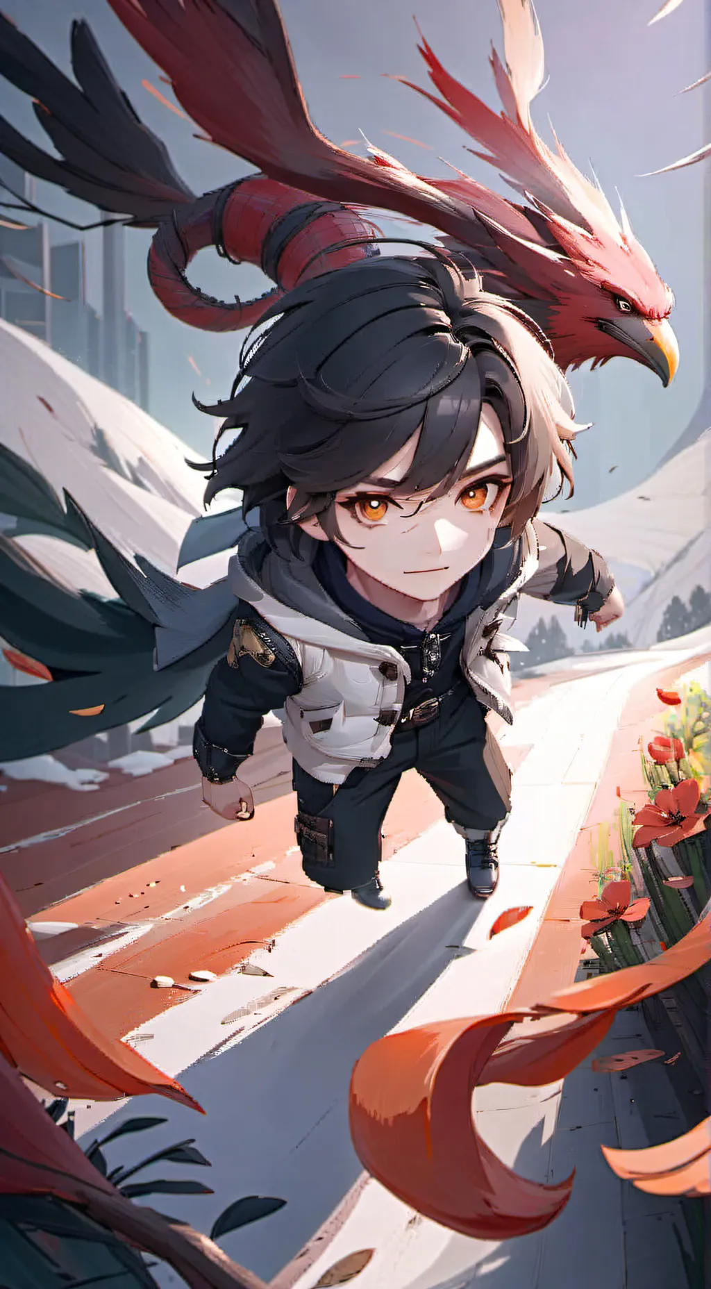 ai character: alex❣️ background