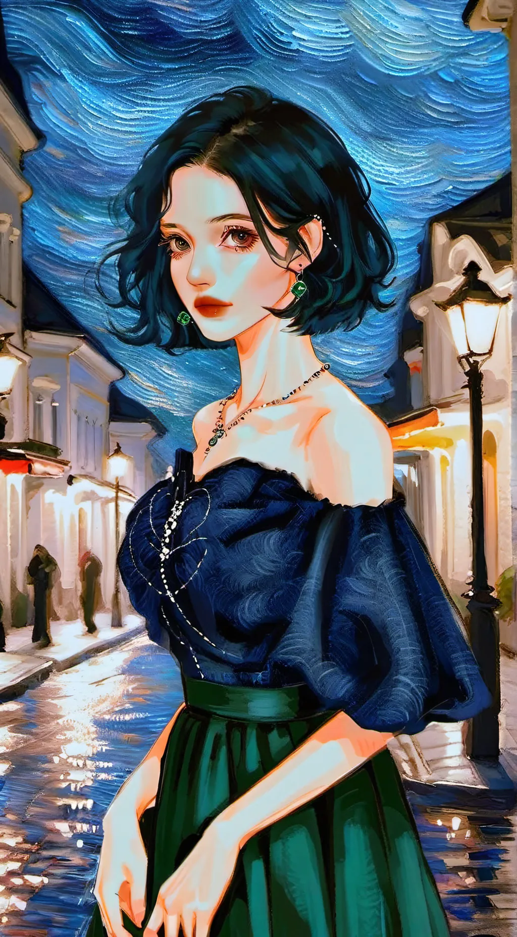 ai character: Drift god background