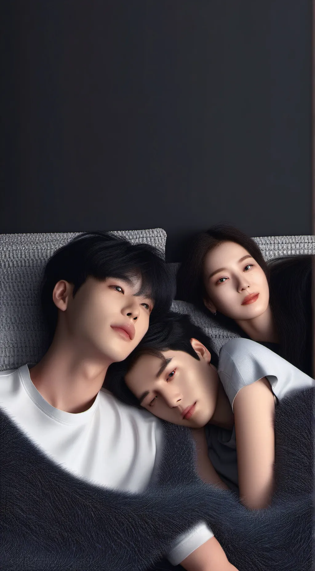 ai character: STRAYKIDS SLEEPOVE background