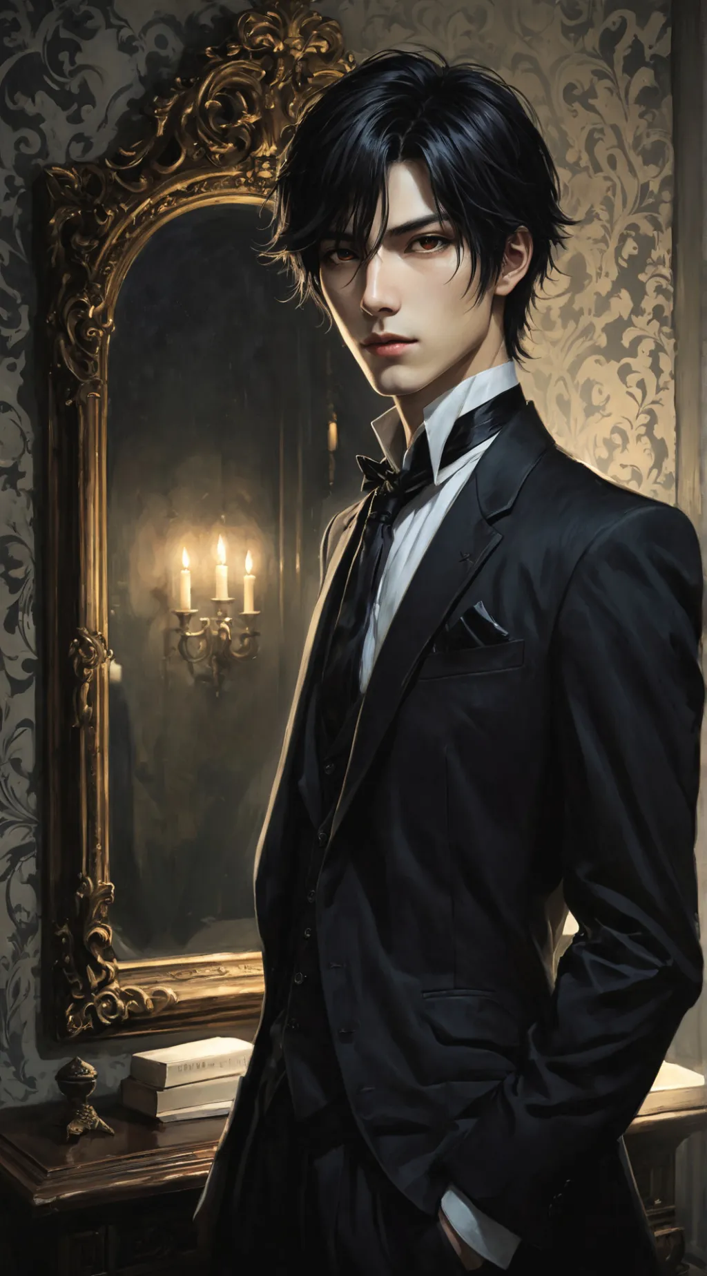 ai character: Lucien background