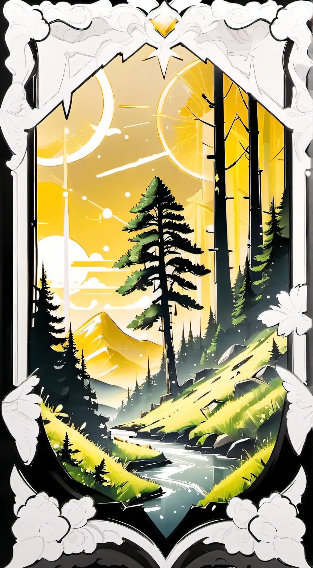 ai character: Gabriela  background