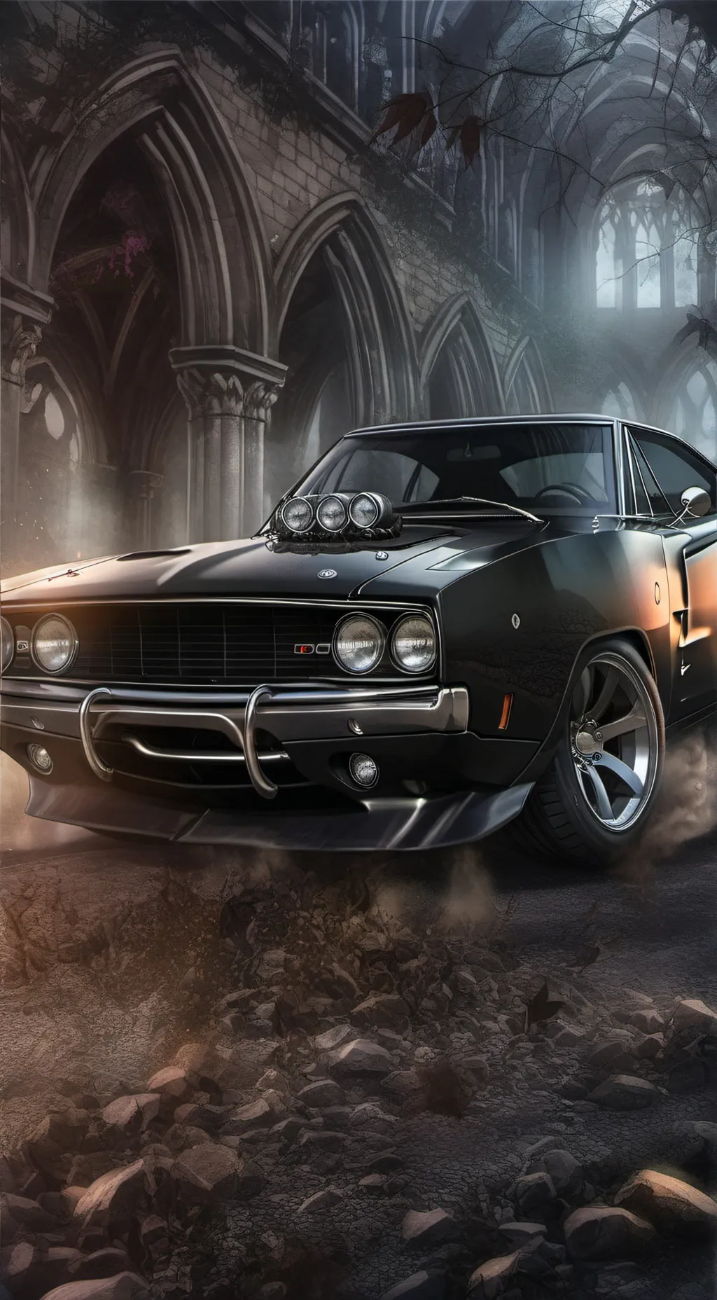 ai character: fasf and furious f background