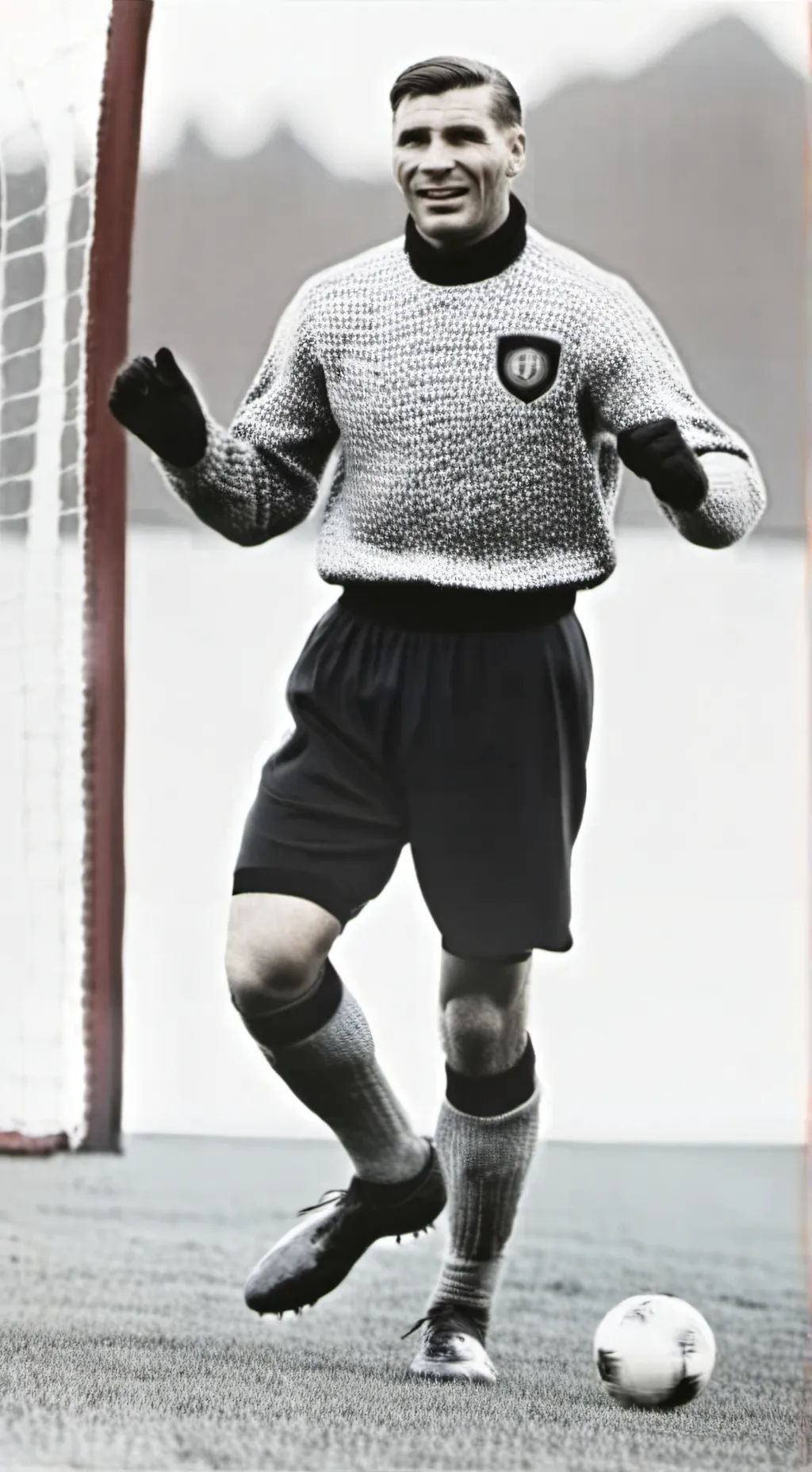 ai character: lev yashin background