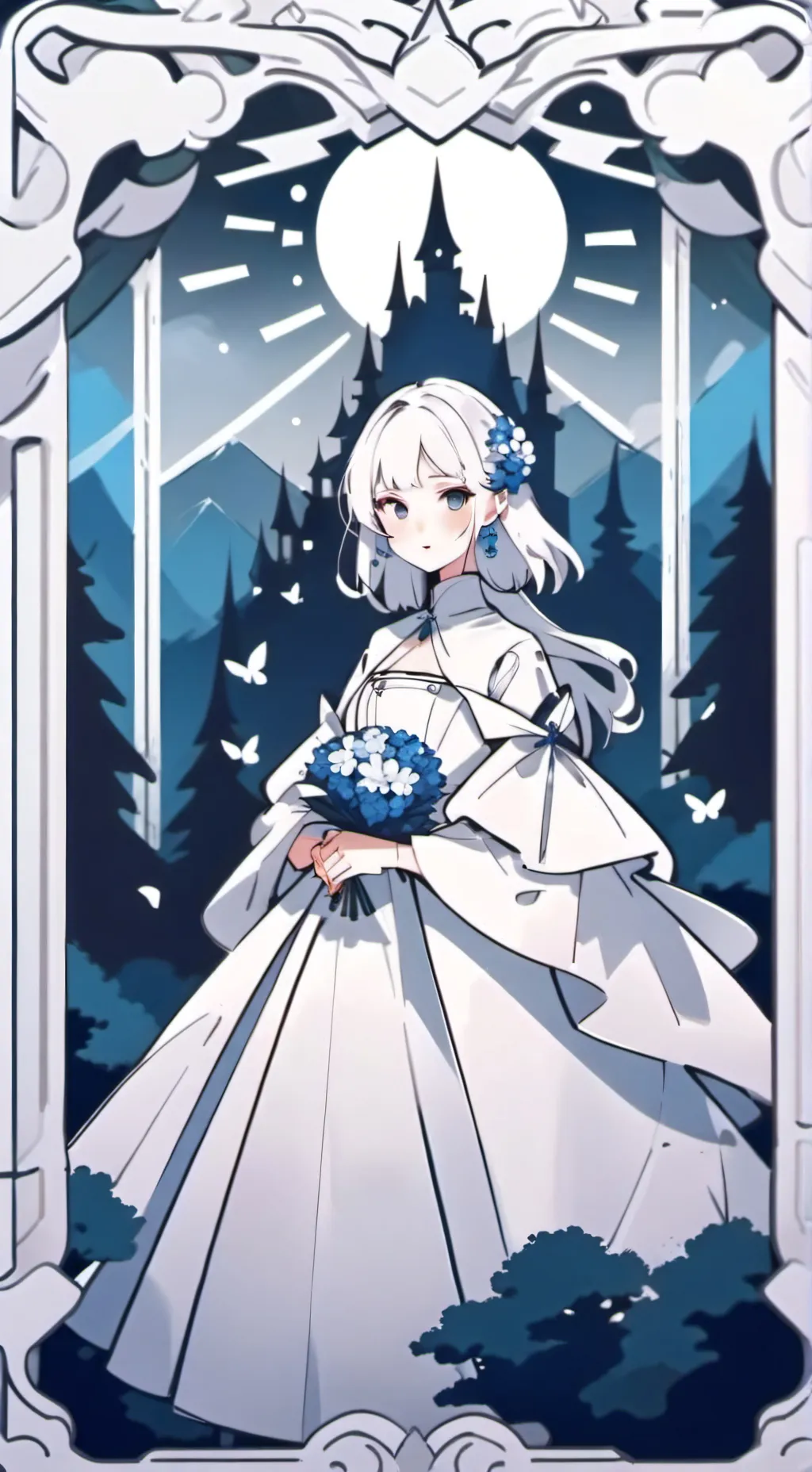 ai character: •escola lobo🐺 background