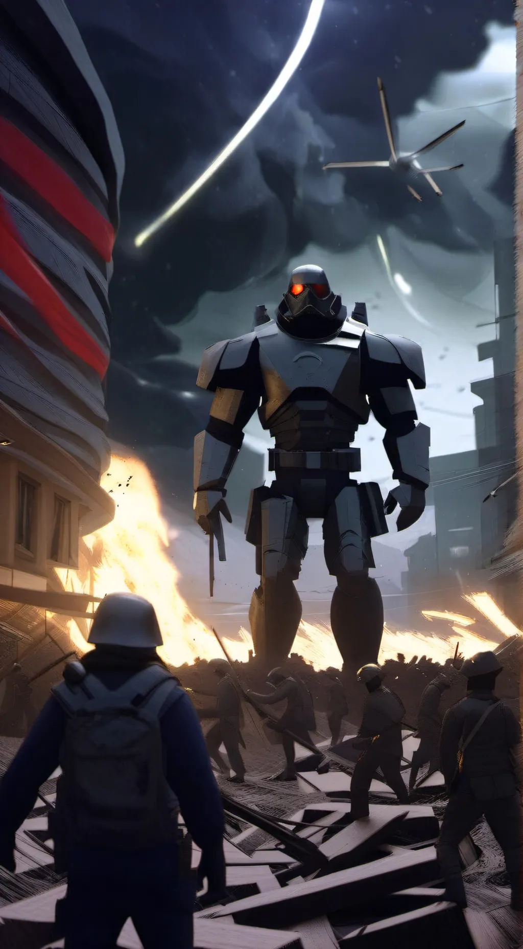 ai character: war background