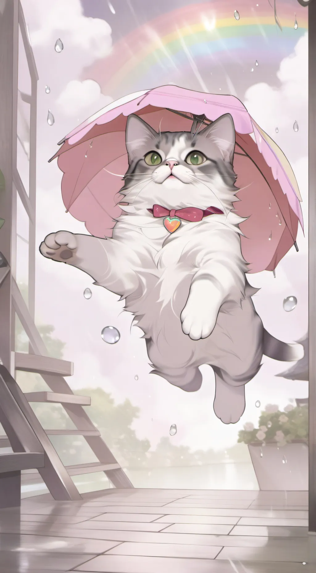 ai character: hh CAT background