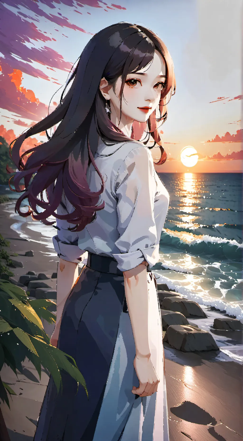 ai character: LIKE JENNIE background