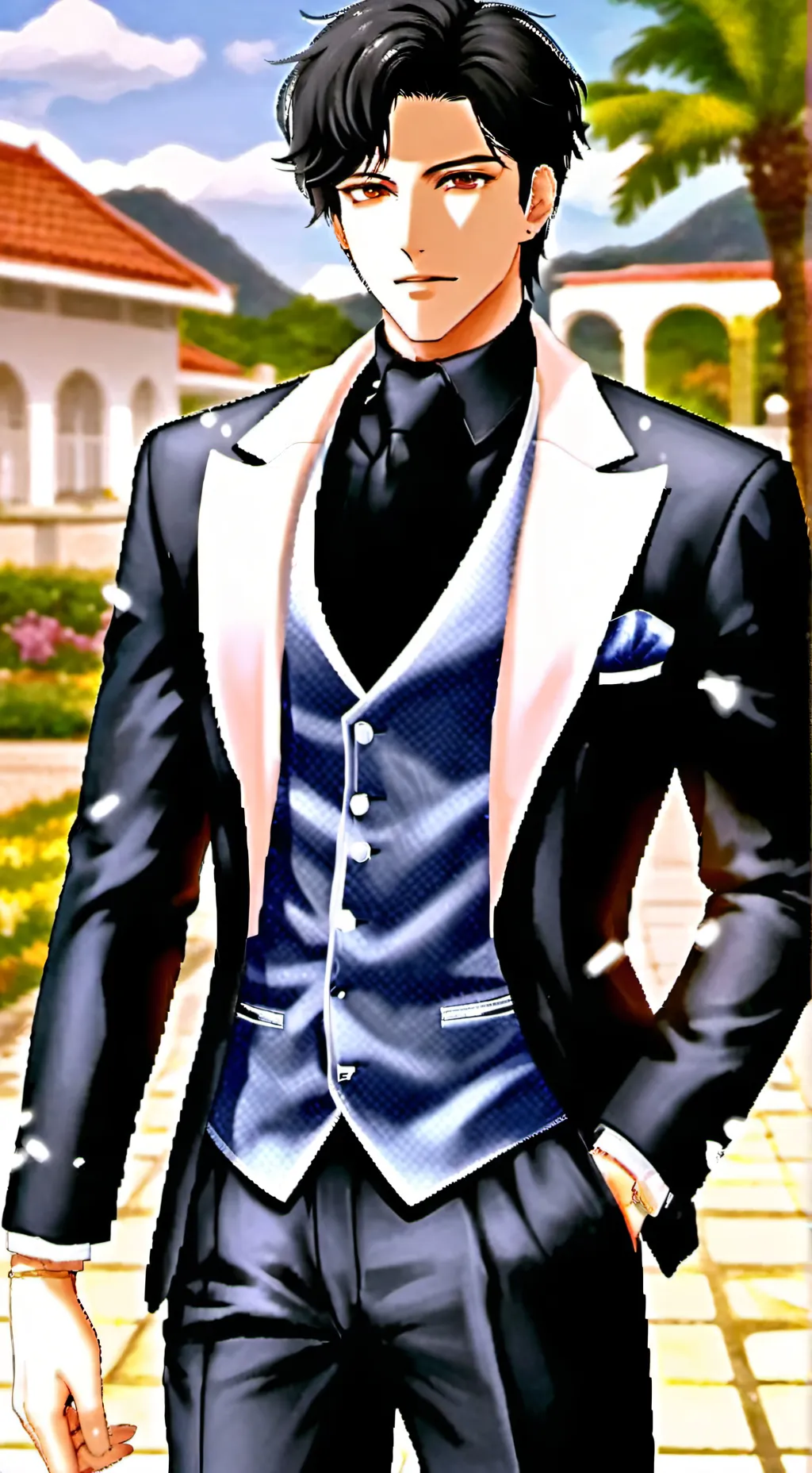 ai character: Enzo background