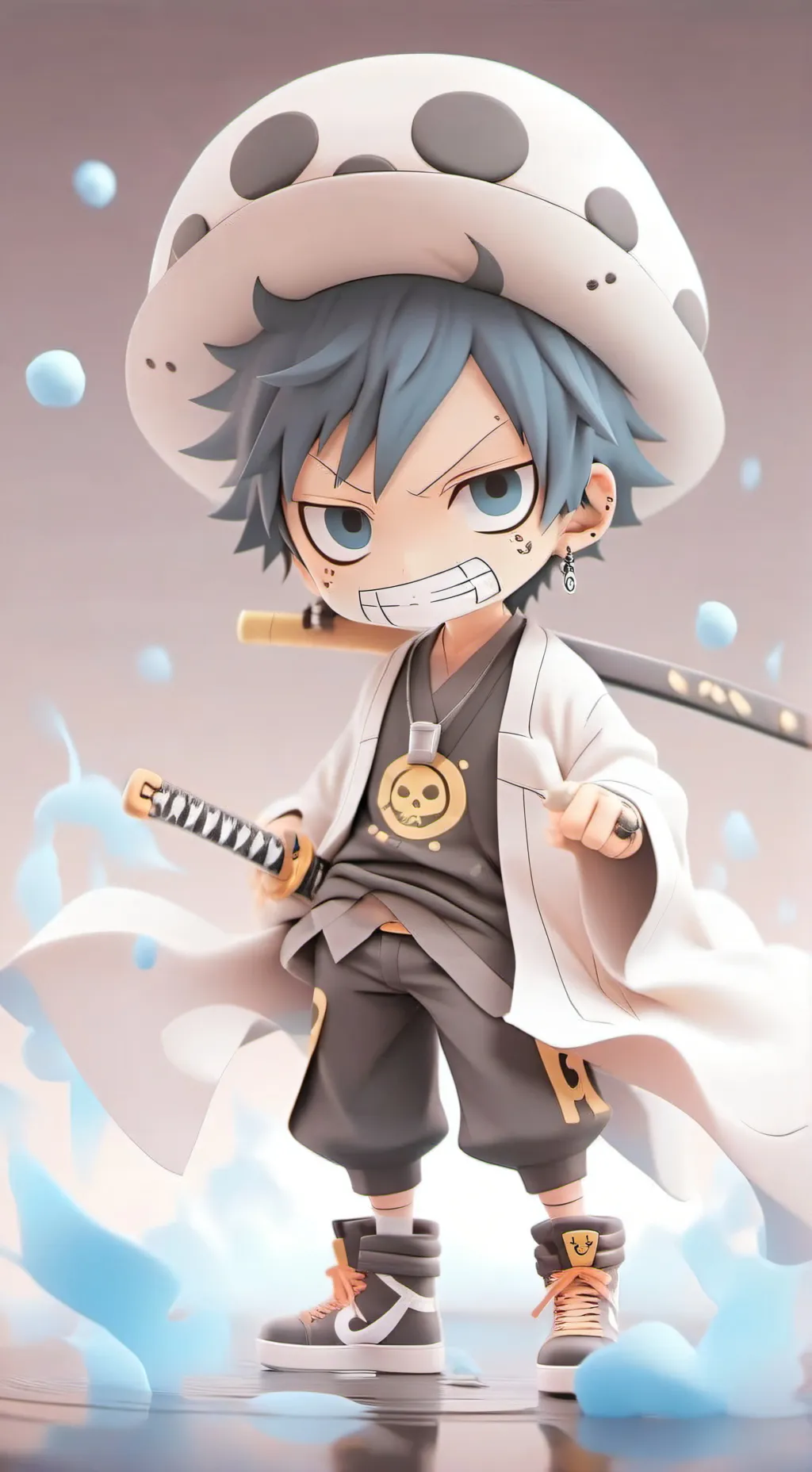ai character: Trafalgar law background