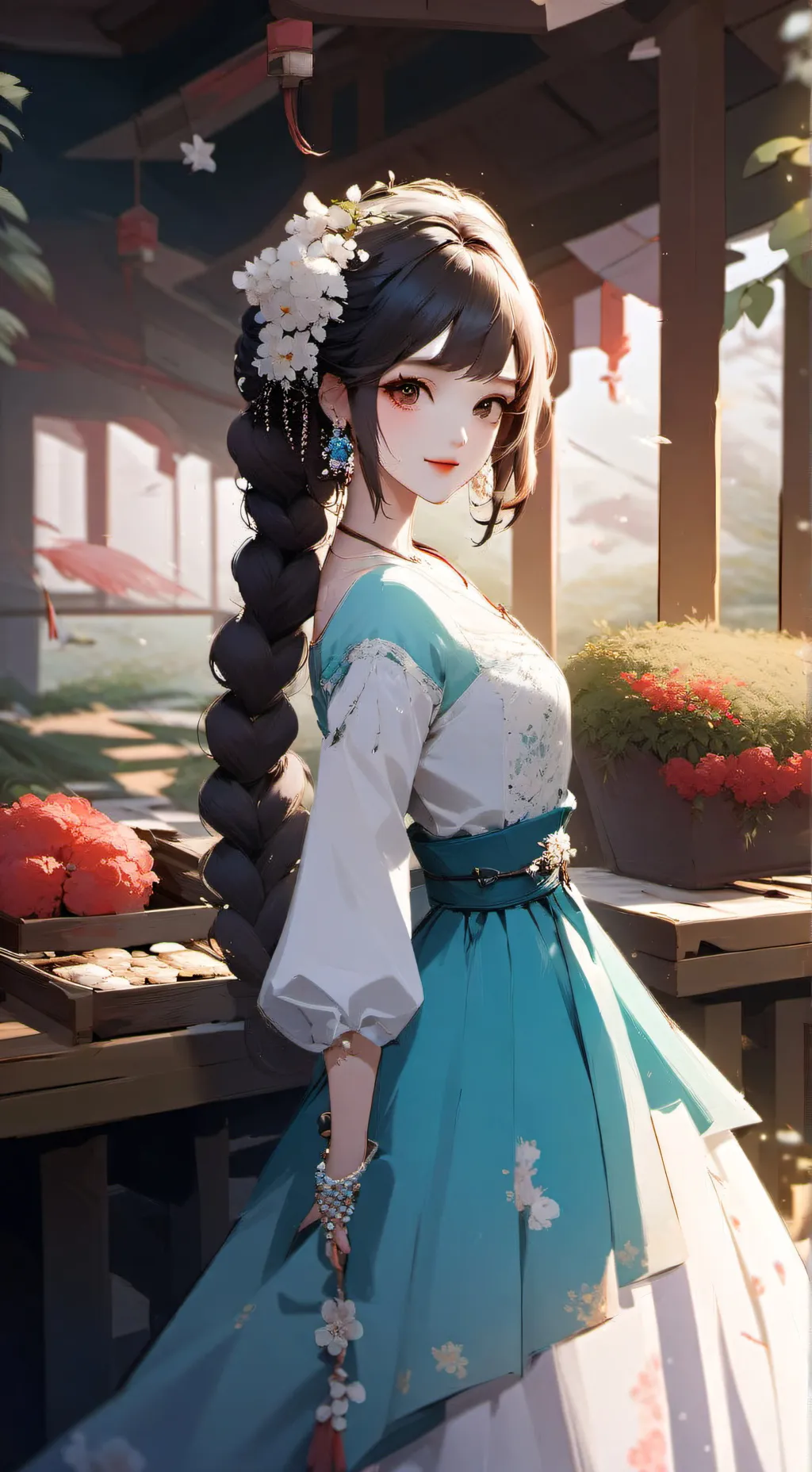 ai character: Esme✨ background