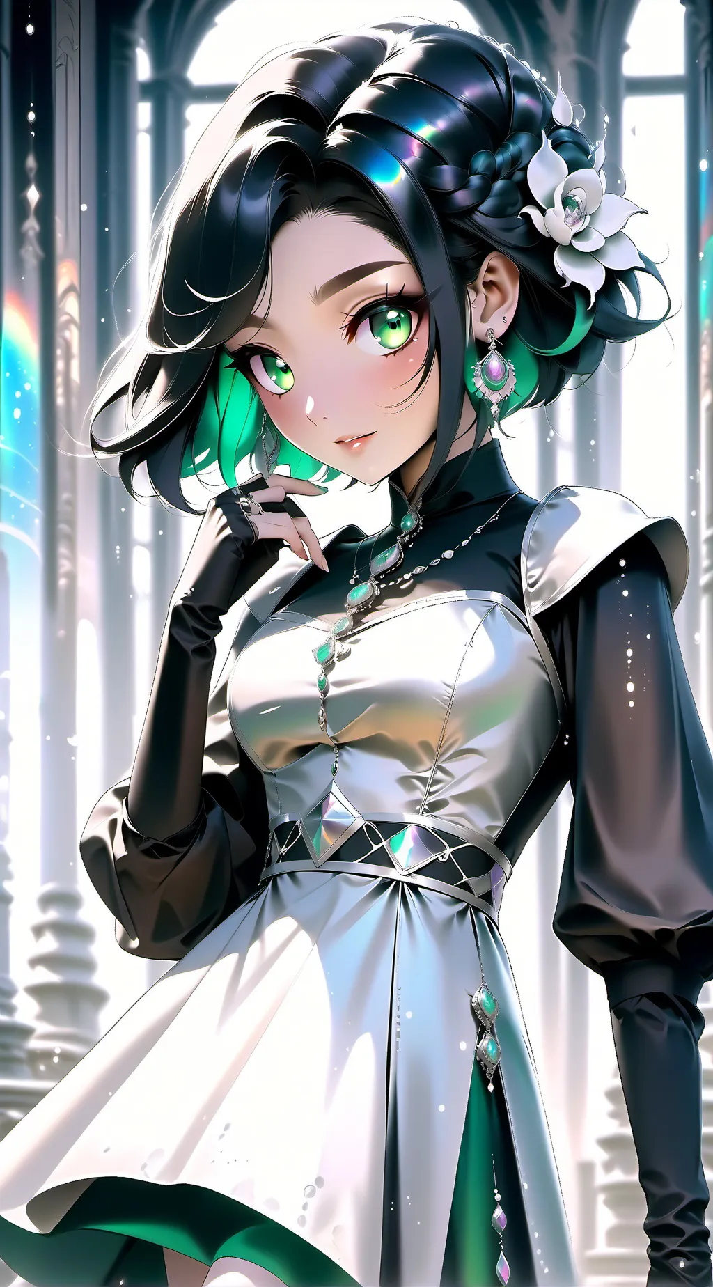 ai character: Shara  background