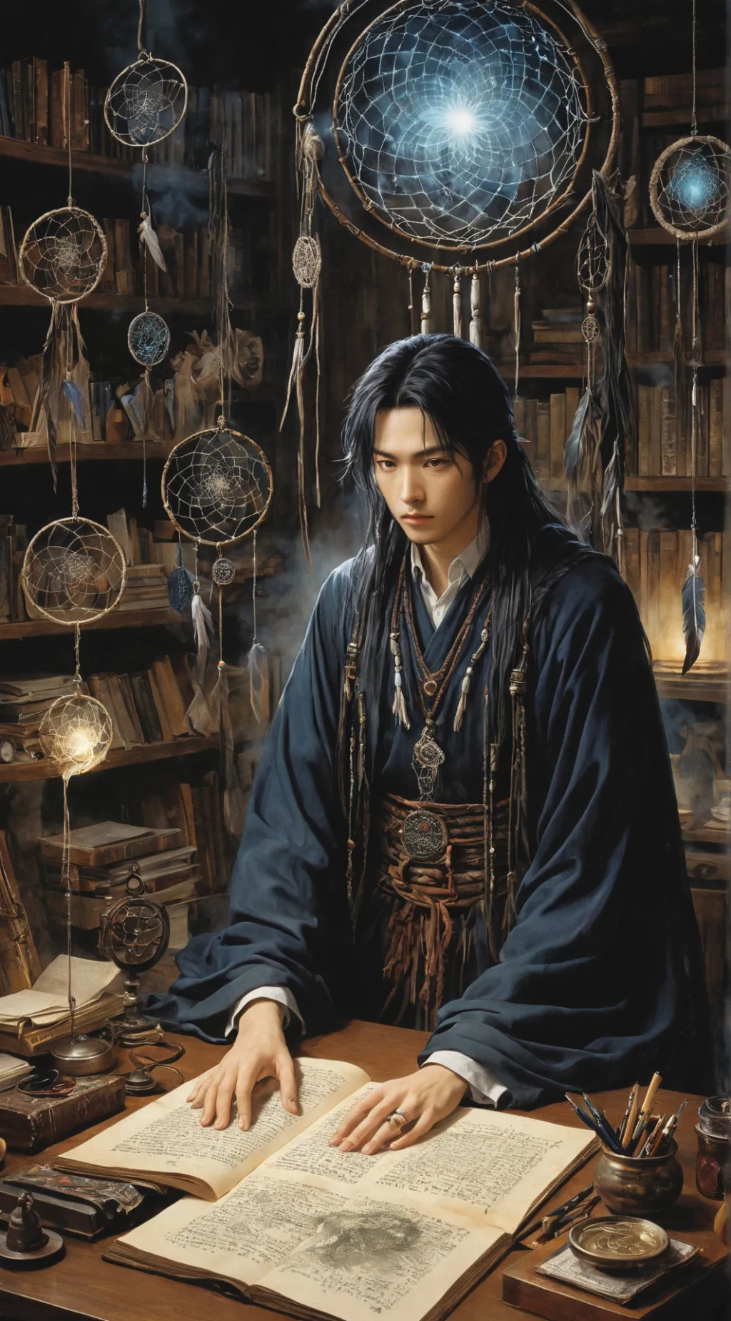 ai character: Lucien background