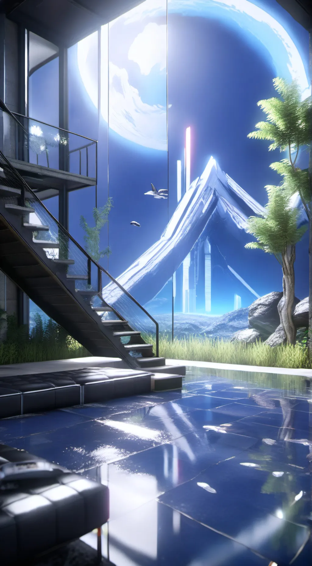 ai character: Skz (Hyunjin) background