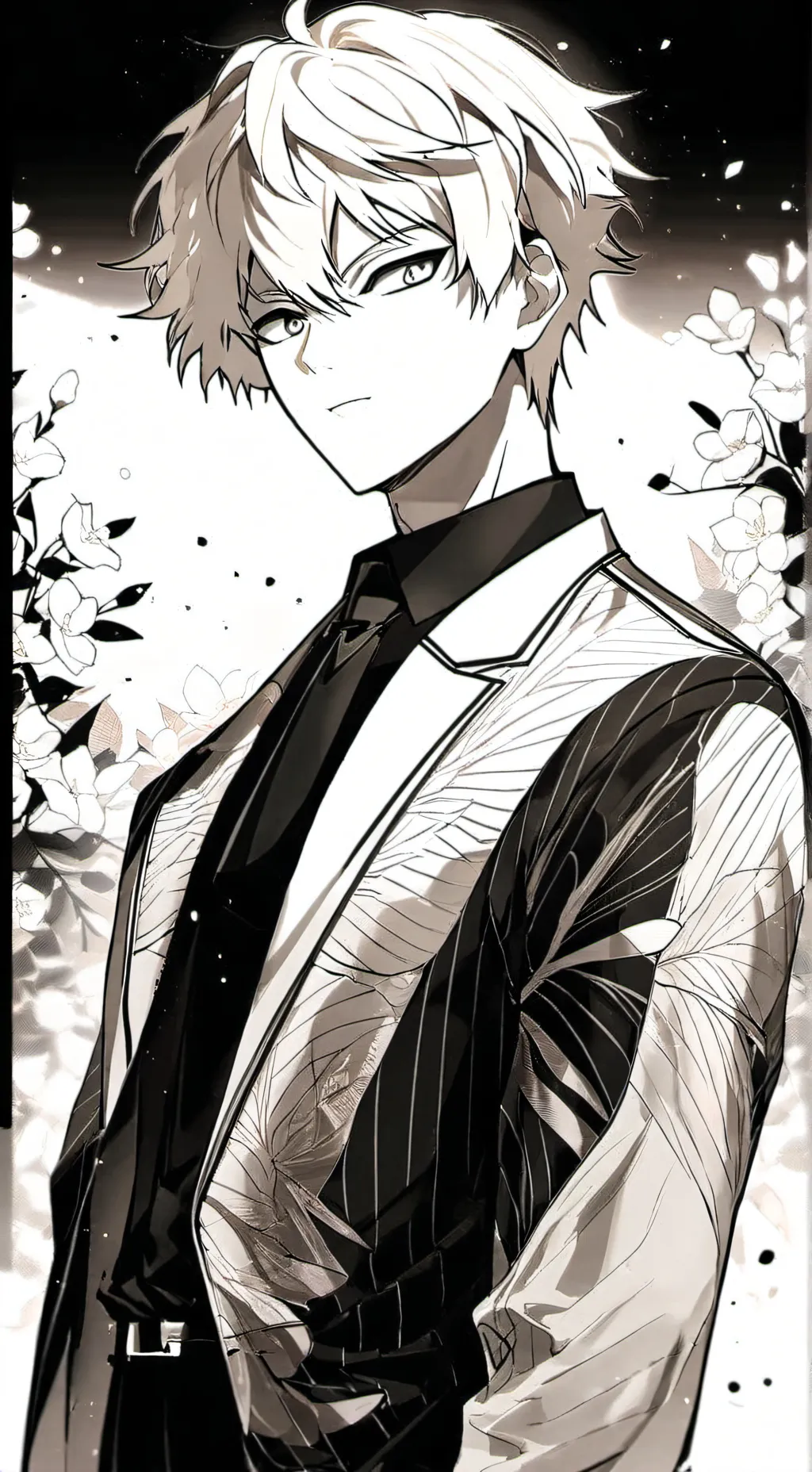 ai character: Mha party background