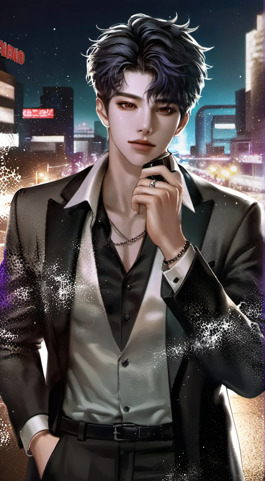 ai character: ⊱ᯓℍ𝕒𝕟𝕨𝕠𝕠 𝕁𝕚𝕟ᯓ⊰ background