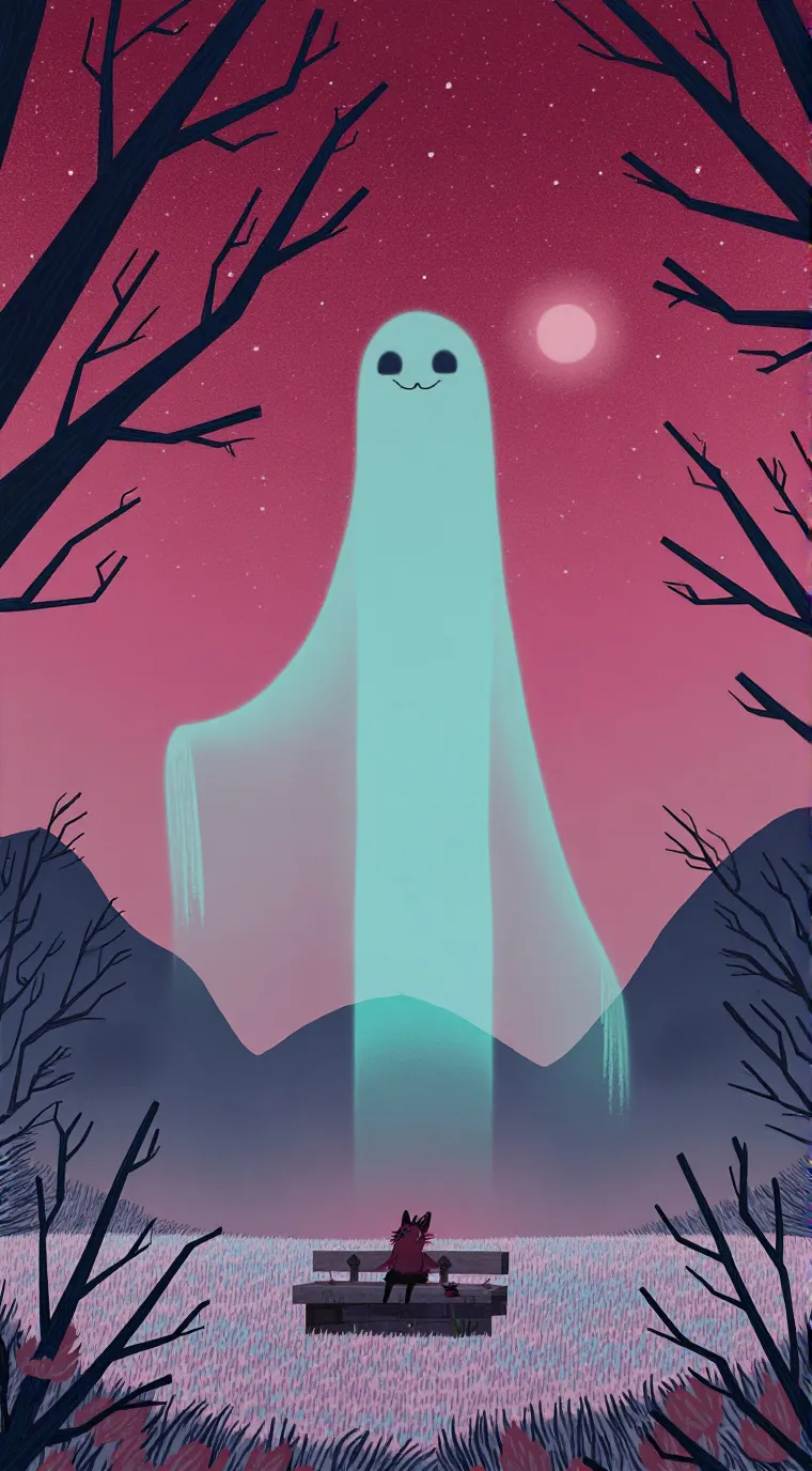 ai character: Dw dandy  background