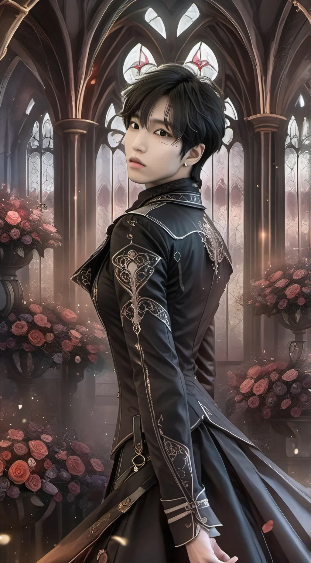 ai character: Han Jisung  background