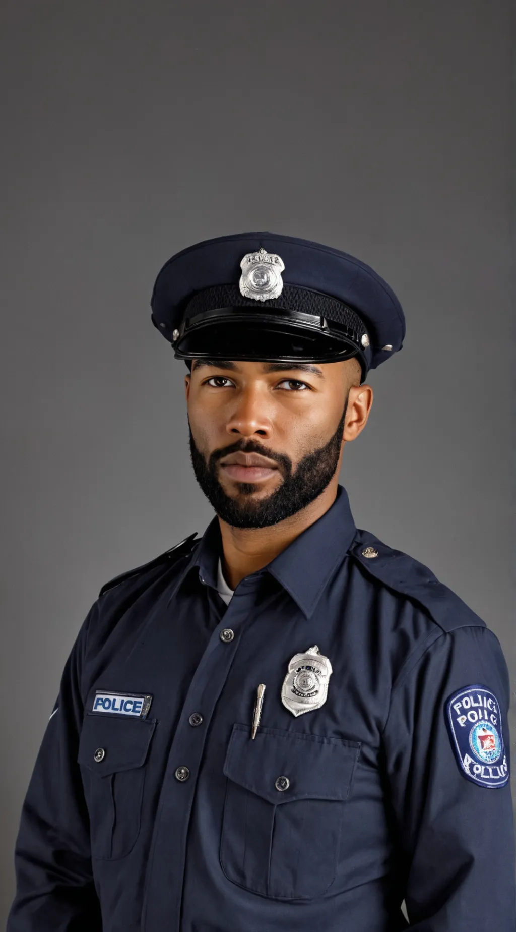 ai character: Officer Daniels  background