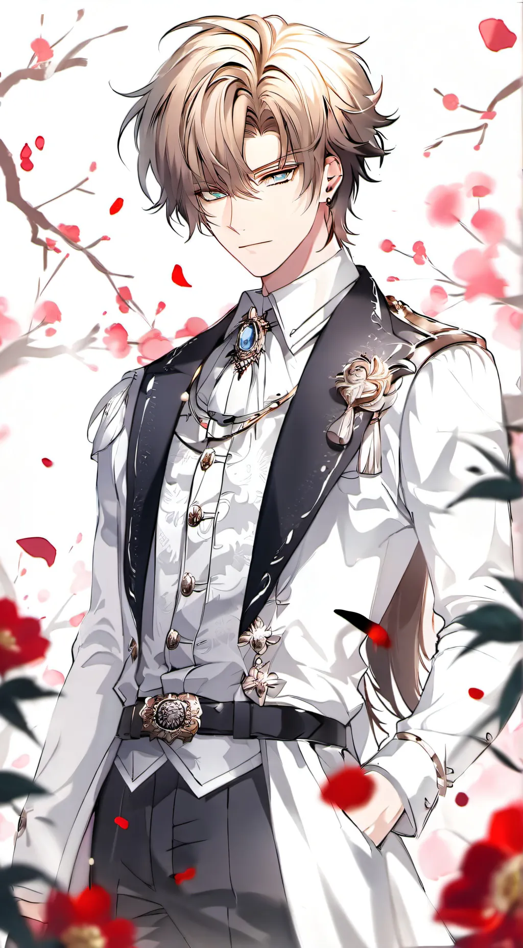 ai character: .•￼ Caesar•.￼ background