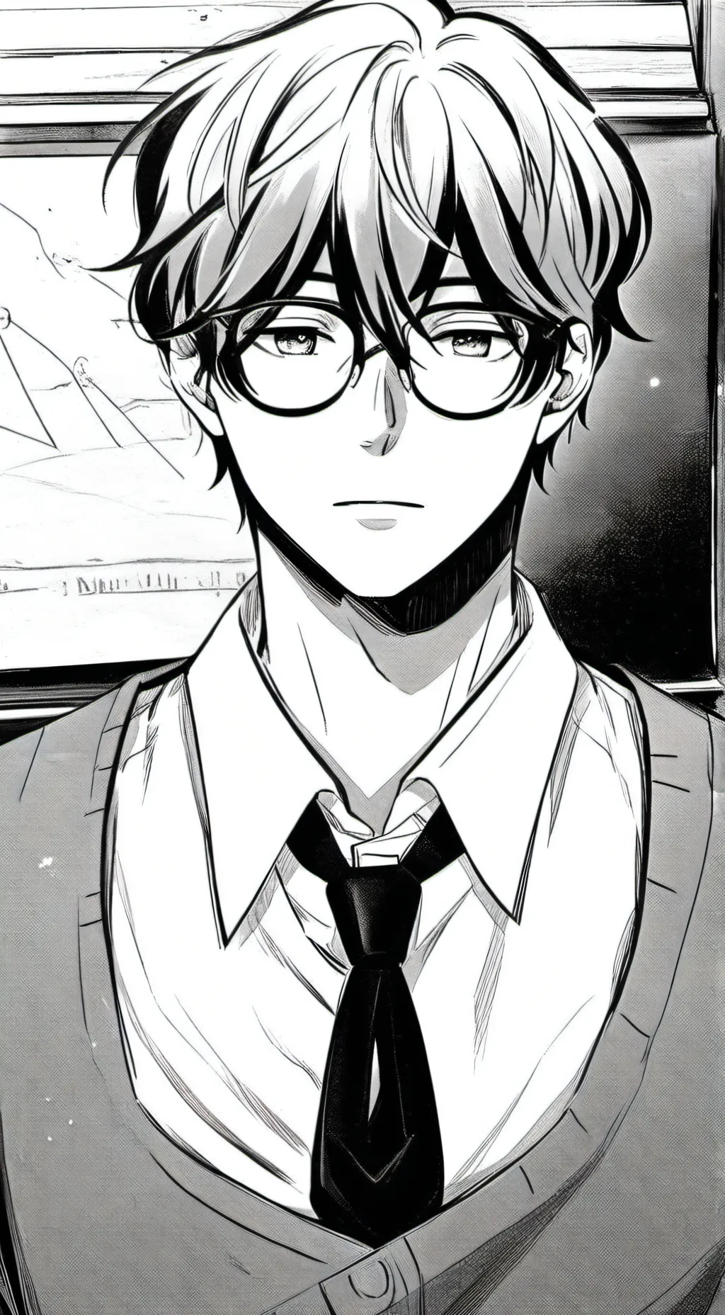 ai character: Julien  background