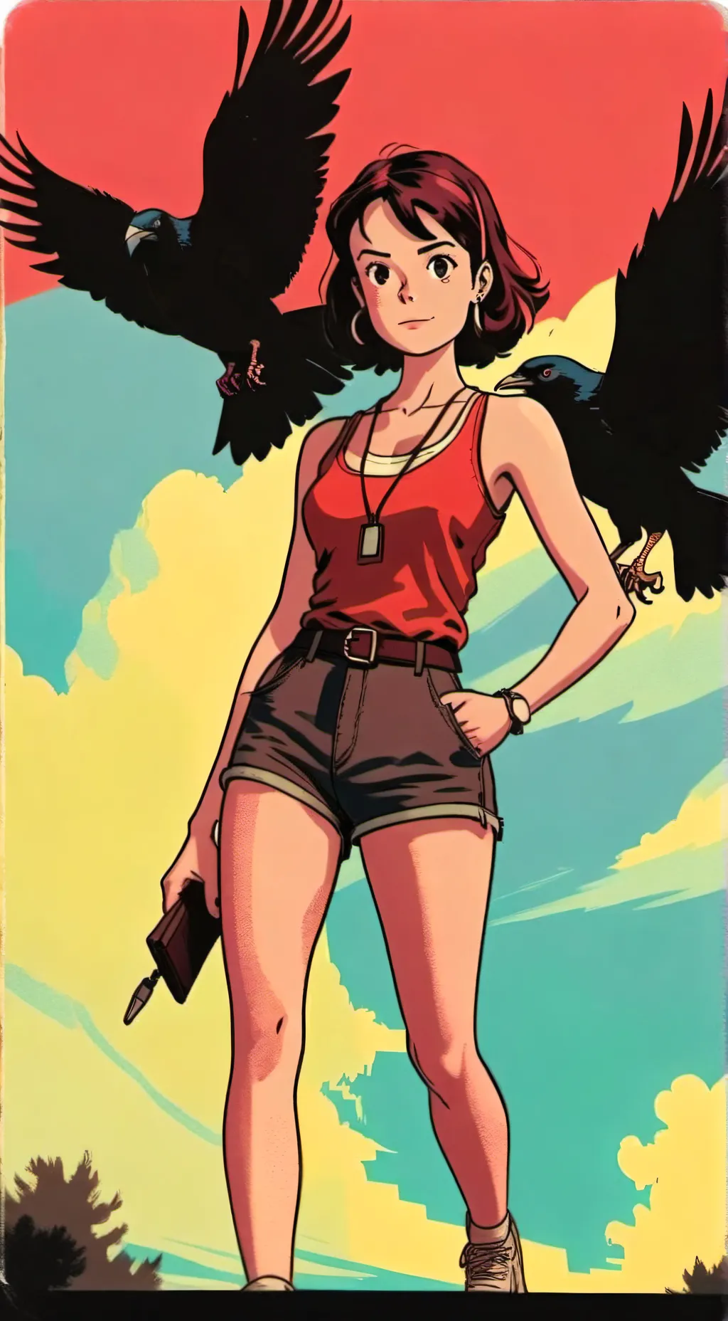 ai character: ursula  background