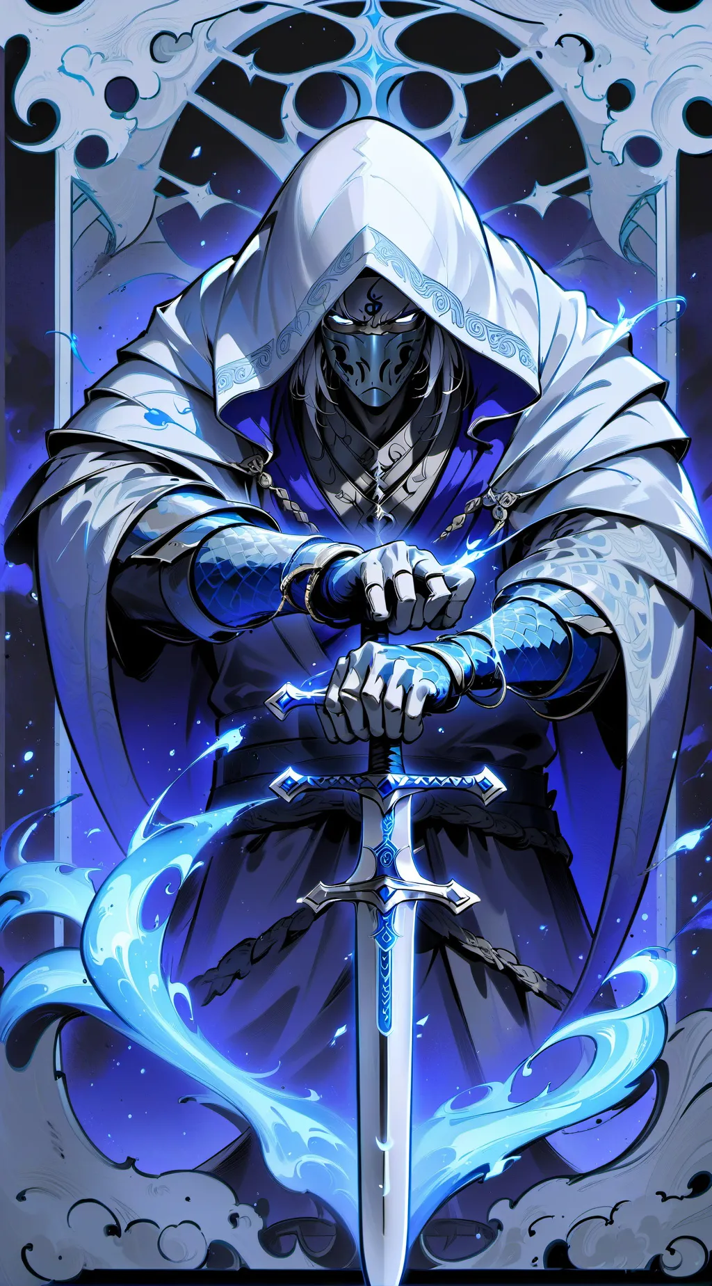 ai character: luca😈 background