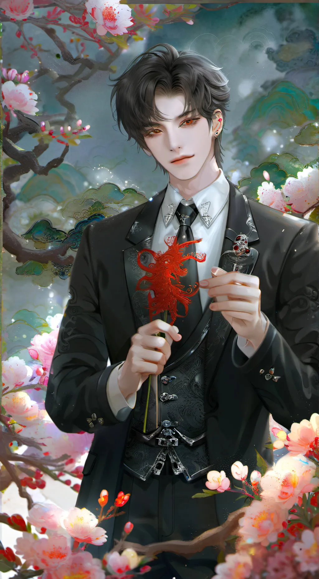 ai character: Ji soo background