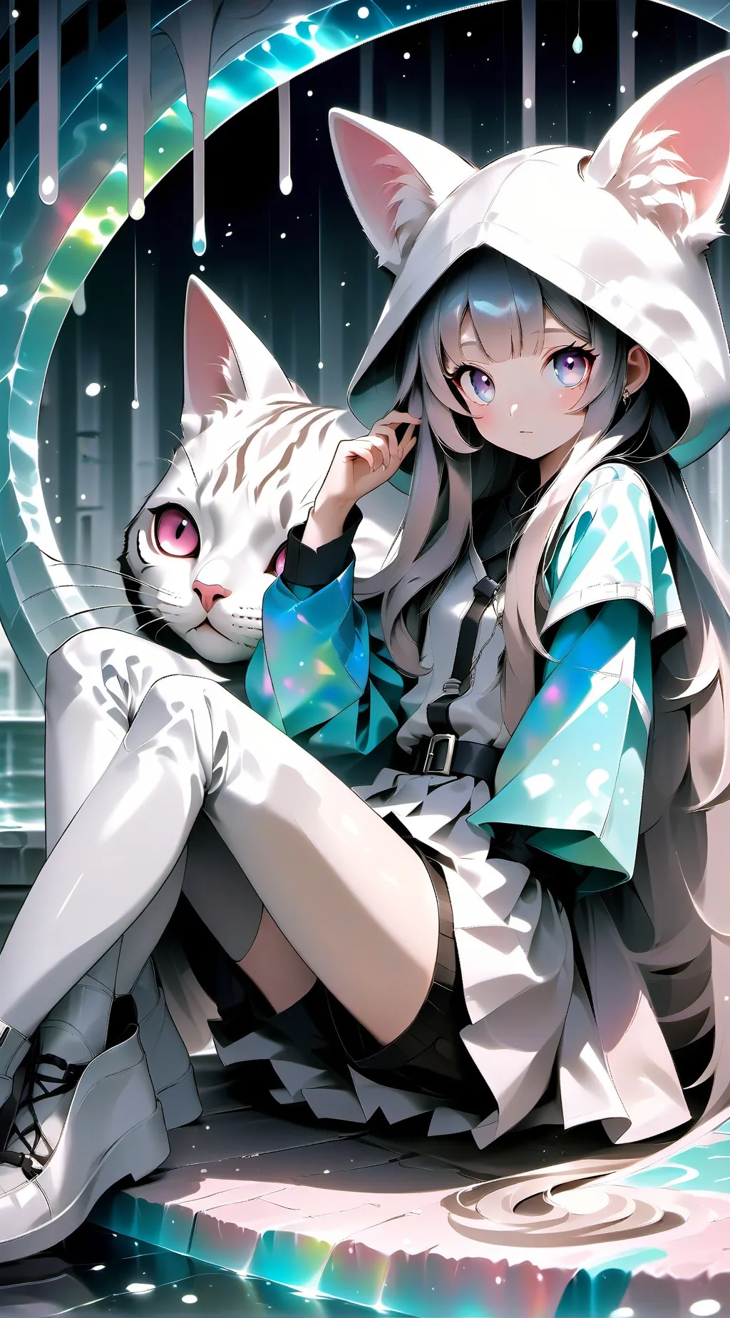 ai character: לונה background