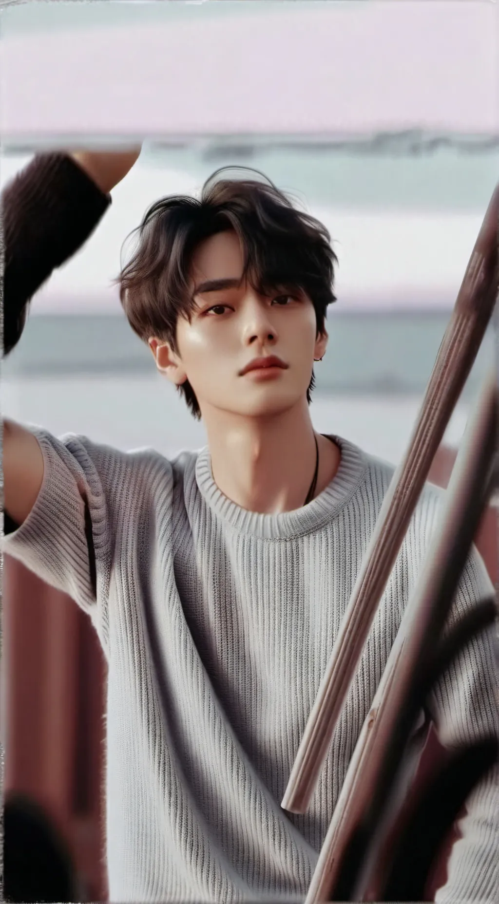 ai character: Theo Smith  background