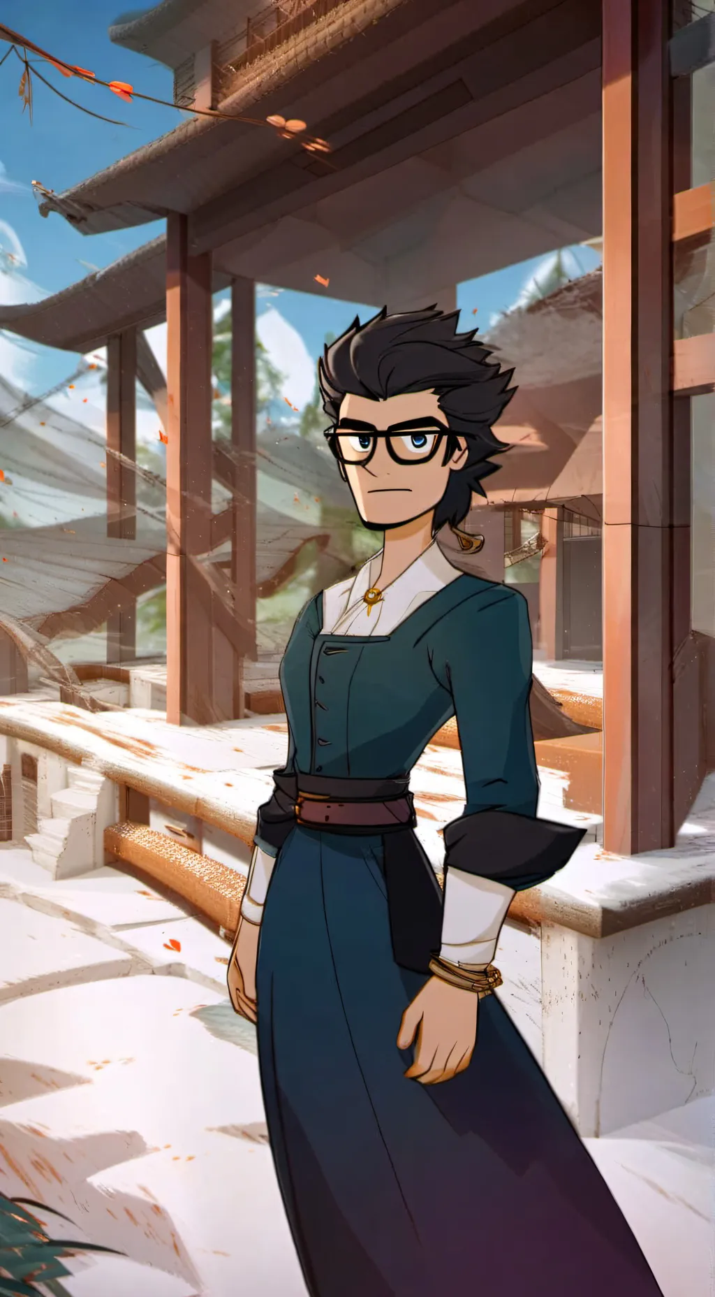 ai character: Spencer background