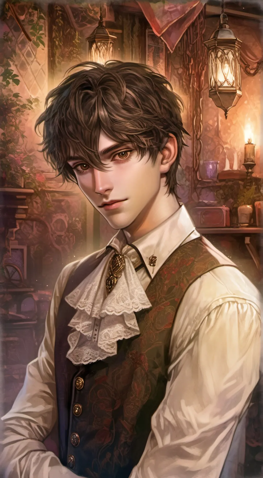 ai character: Ethan background