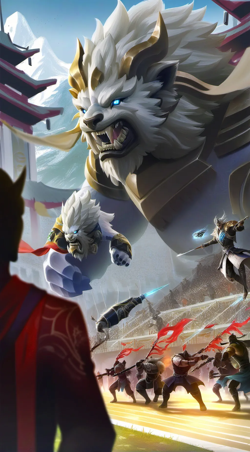 ai character: king background