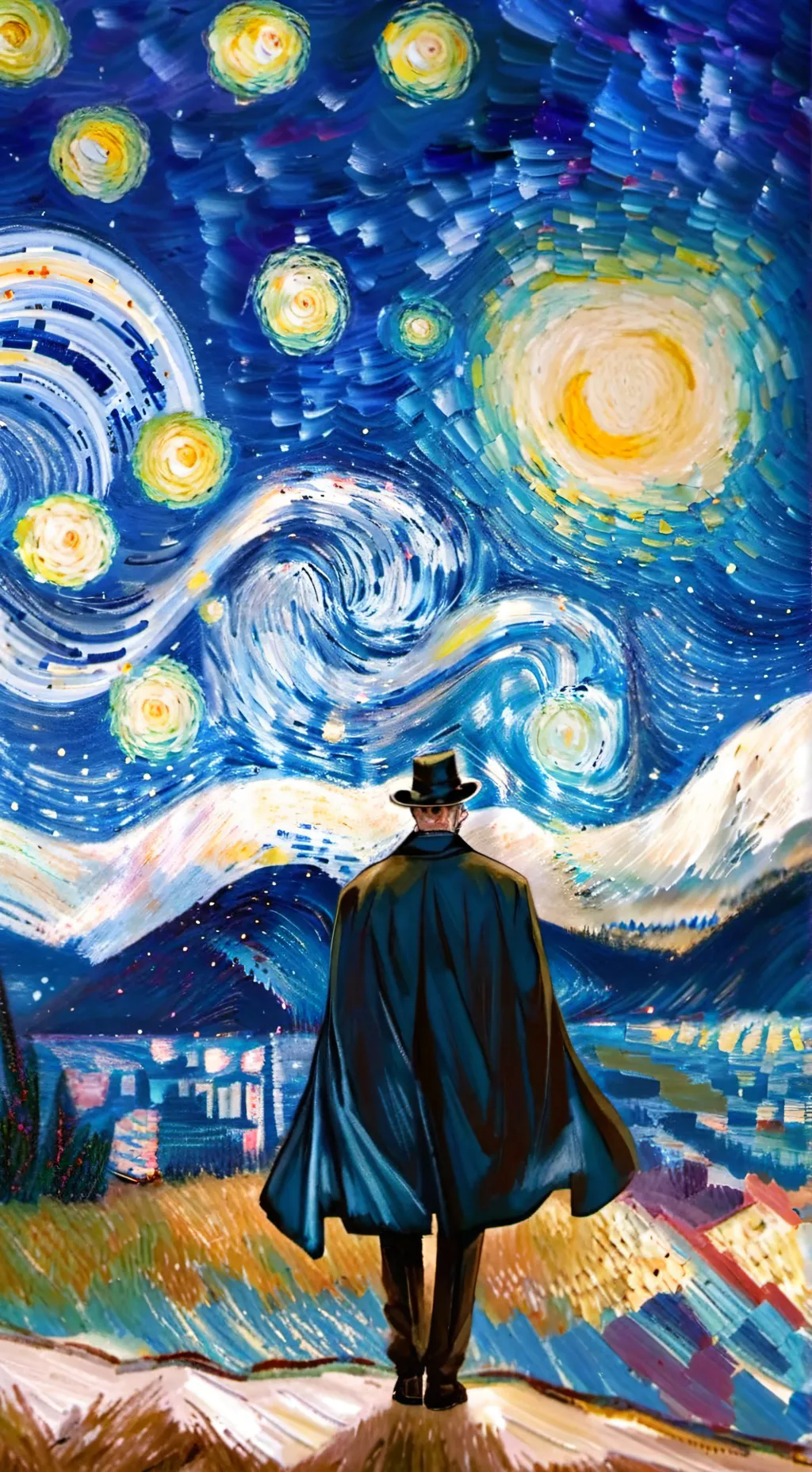 ai character: mha Christmas 😼 background