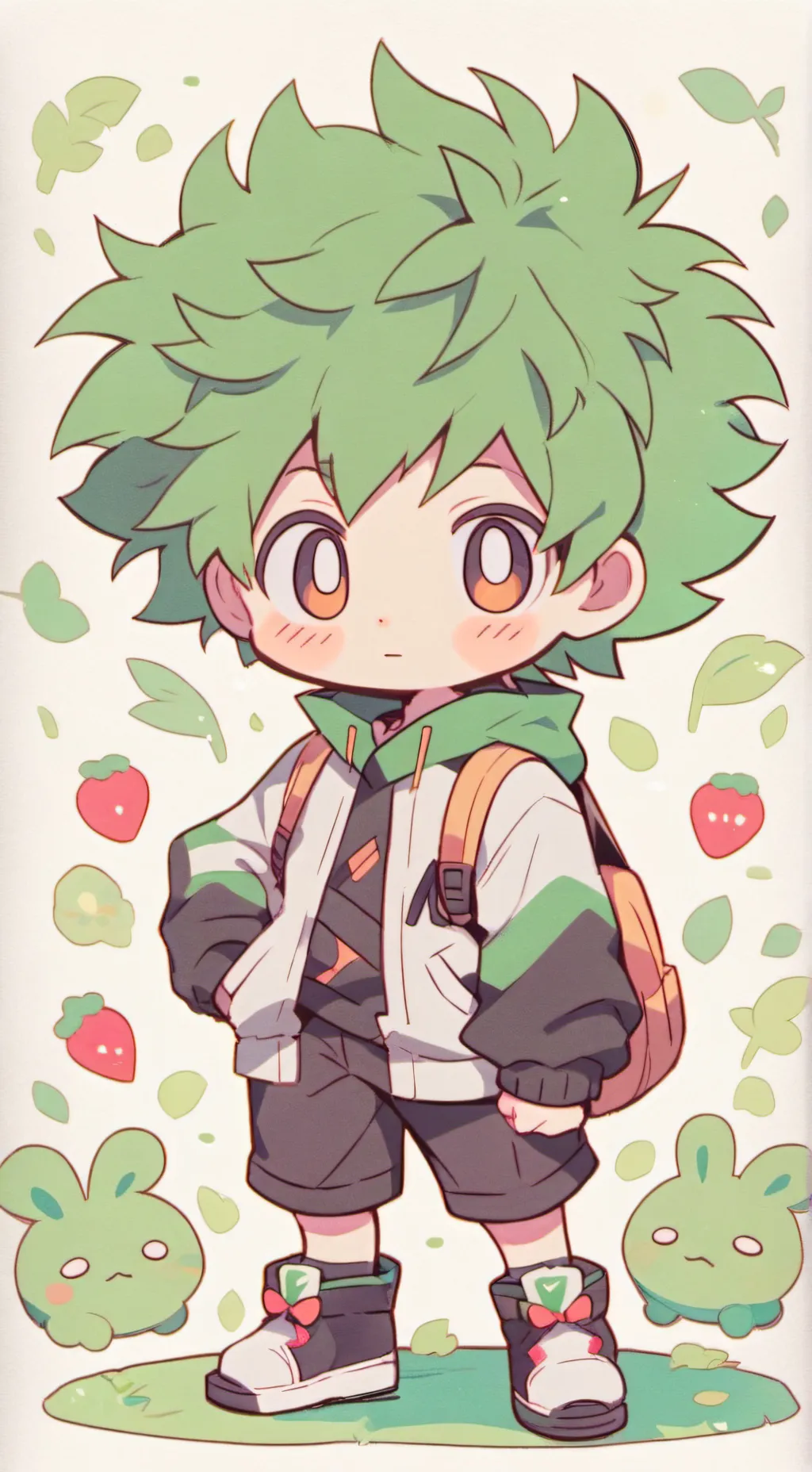 ai character: MHA villain x hero background