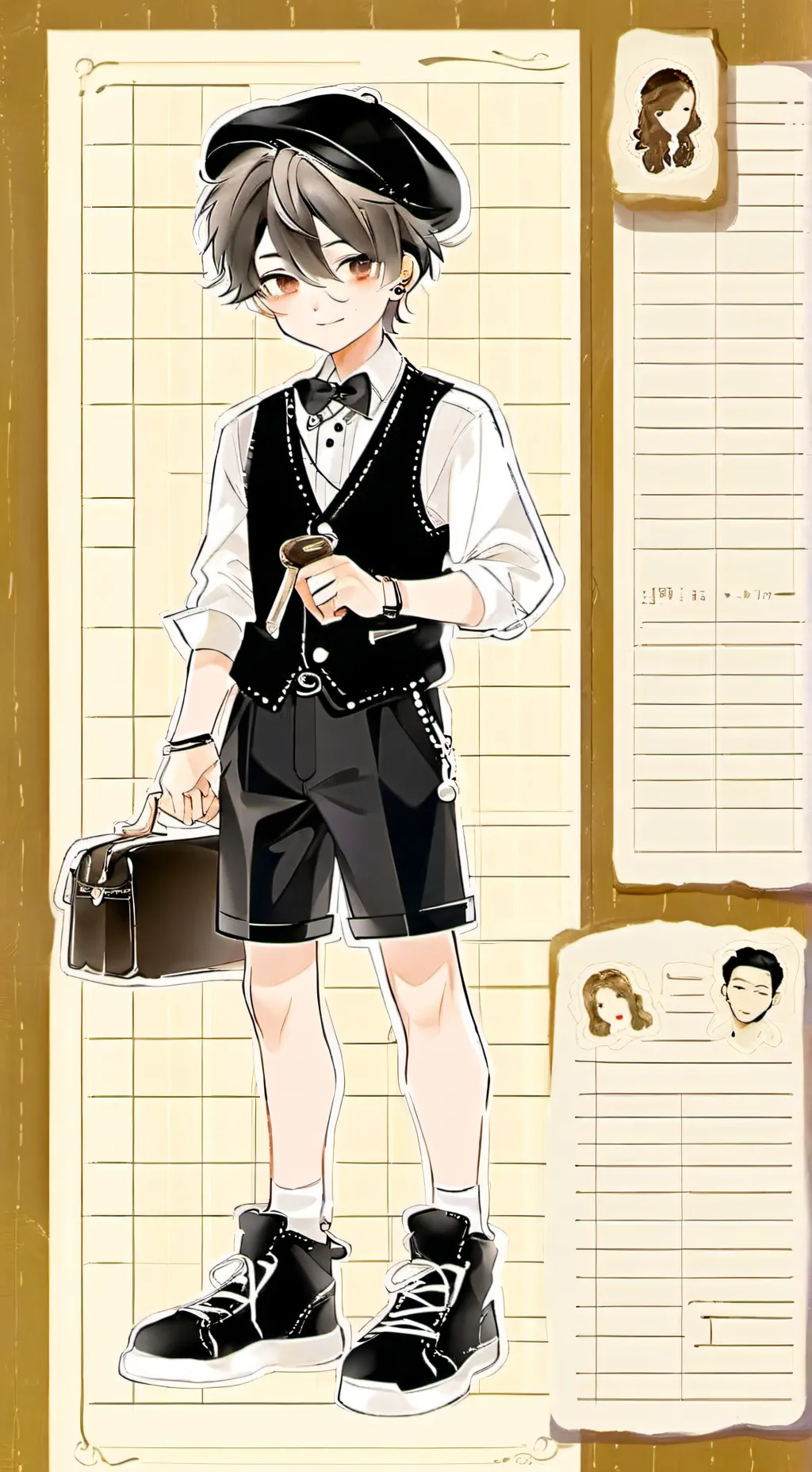 ai character: Elijah  background