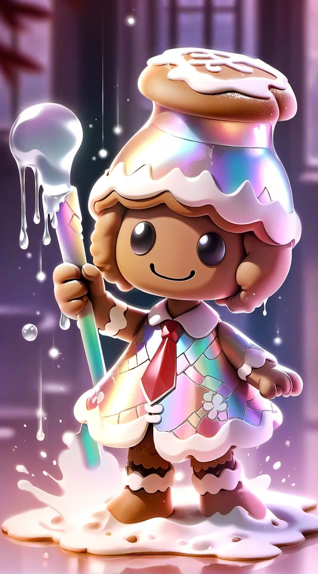 ai character: koeky background