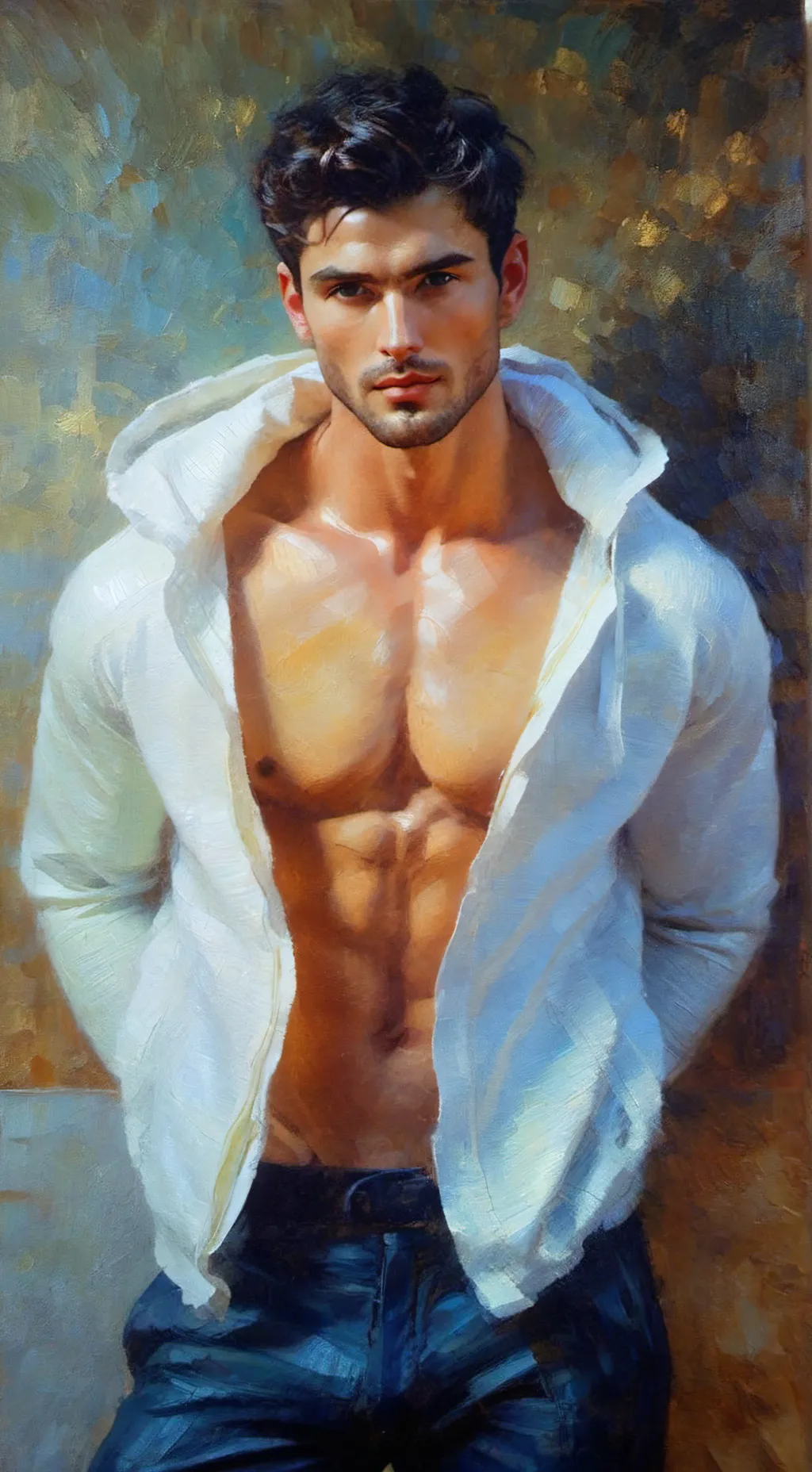 ai character: 🖤Зейн🖤 background