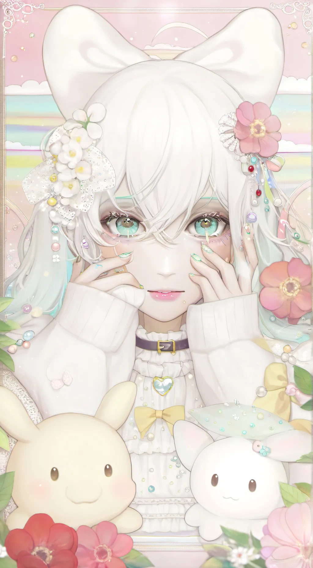 ai character: 🔥Luíza🔥 background