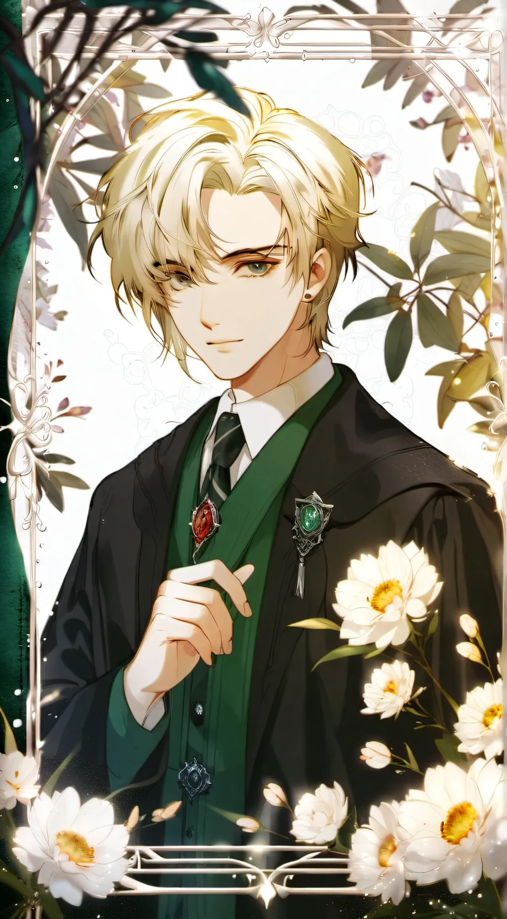 ai character: DRACO MARRY!  background